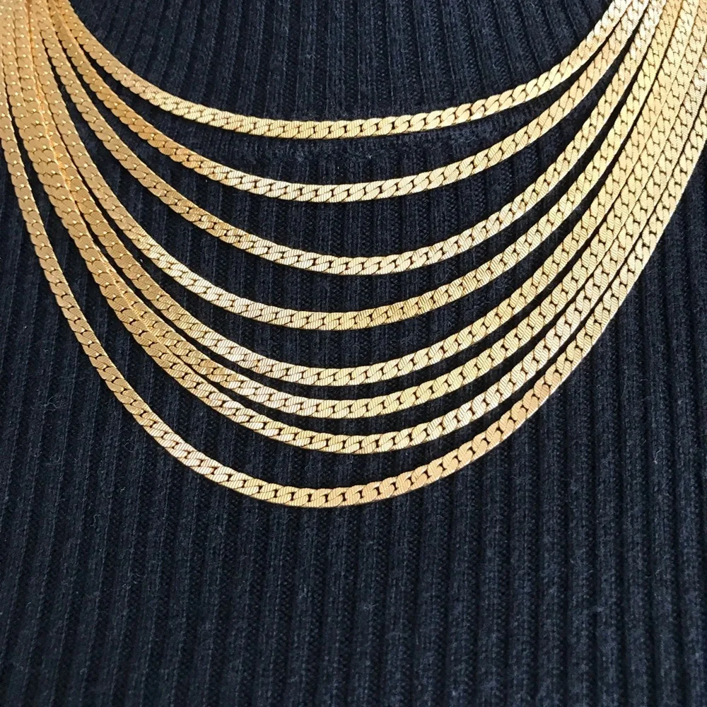 Stunning Vintage Monet bib necklace - Picture 3 of 11